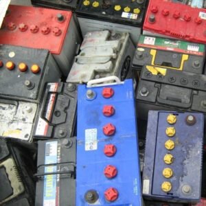 Drained Lead Battery Scrap